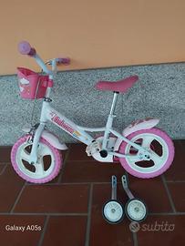 bicicletta per bambina 14 pollici