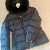 Piumino PRADA cappuccio con bordo pelliccia