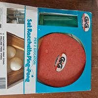 Set racchette ping pong vintage