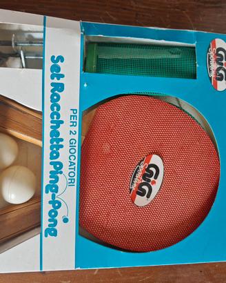 Set racchette ping pong vintage