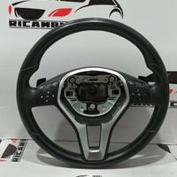 Volante in pelle multifunzionale mercedes w212 a2