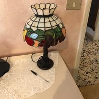VINTAGE - LAMPADA TIFFANY IN MADREPERLA