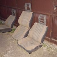 Tre sedili singoli per furgone