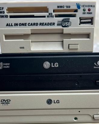 Lettori CD DVD Floppy e Memorie PC Fisso