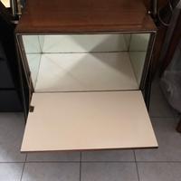 carrello porta tv anni 60 con bar