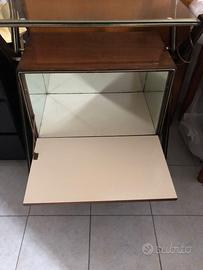carrello porta tv anni 60 con bar
