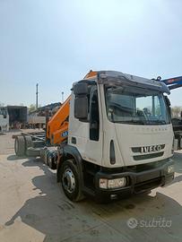IVECO 160 E32 - EURO 6 - GRU EFFER 4 SFILI + CASSO