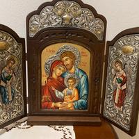 Trittico sacra famiglia
