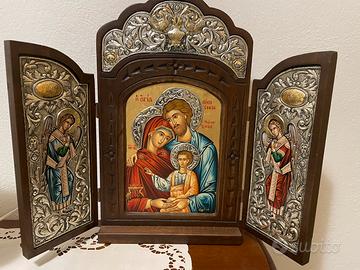 Trittico sacra famiglia