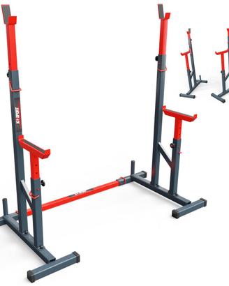 Multi squat rack regolabile