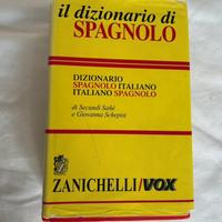 Dizionario Spagnolo Zanichelli
