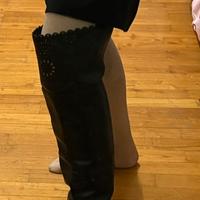 Stivali al ginocchio neri