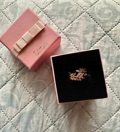 Anello fantasia foglia Stroili Ori