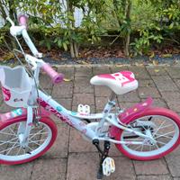 Bici bambina con ruote da 16