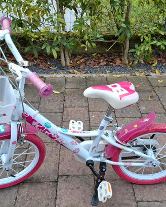 Bici bambina con ruote da 16