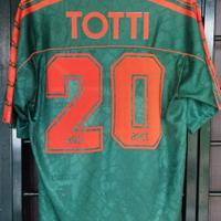 Maglia AS Roma 1995 1996 Totti Asics Originale 