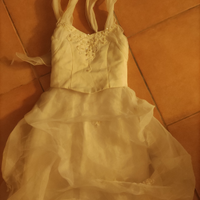 Vestito cerimonia bambina sposa damigella