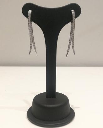 Orecchini oro bianco diamanti vari prezzi