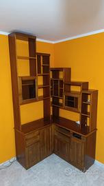 Libreria con vano TV