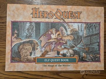 Heroquest Elf Quest materiale originale e ricambi