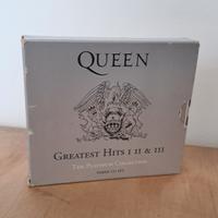 CD cofanetto triplo dei Queen Greatest Hits 1, 2 &