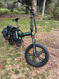 Bici elettrica reset con batteria nuova