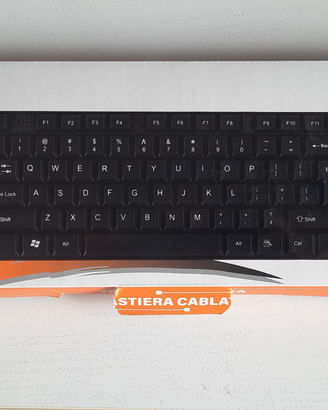 Tastiera cablata per pc  -  Nuova