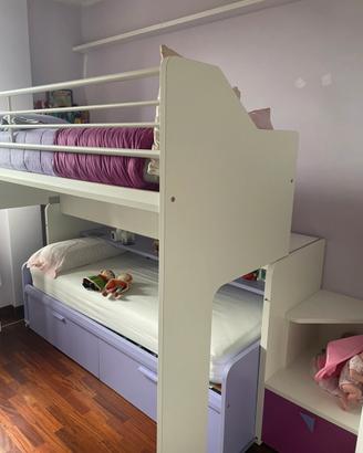 Struttura letto estraibile