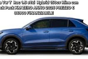 Volkswagen T-Roc 1.5 eTSI ACT 150 CV DSG R-Line km