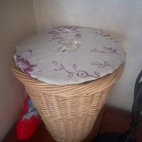 Cesta vimini fatta a mano