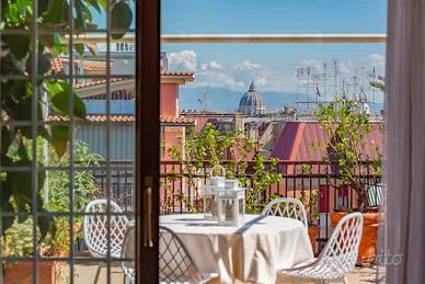 Casa vacanze, attico vista S.Pietro 3 camere letto