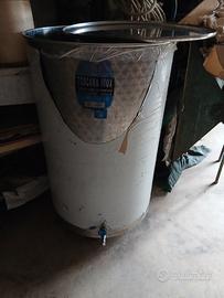 botte in acciaio inox da 3 quintali