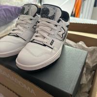 New Balance 550 Nero Bianco Donna Sneakers