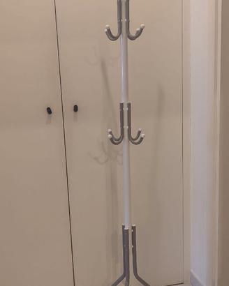 Appendiabiti bianco e grigio