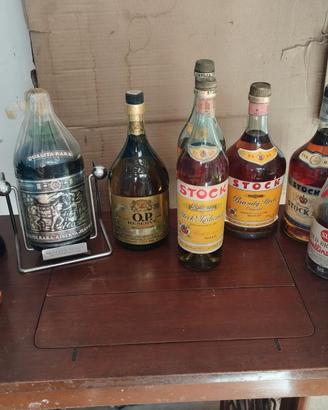 bottiglie liquori vari da collezionismo
