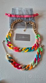 Parure collana bracciale 