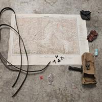 WW1 WW2 - Gruppo cimeli militari marchi (V6)(O)