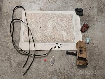 WW1 WW2 - Gruppo cimeli militari marchi (V6)(O)