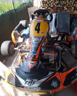 kart 125 monomarcia motore Leopard telaio parolin