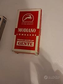 Mazzo di carte da gioco Modiano Lombarde