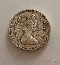 Moneta 1£ rara