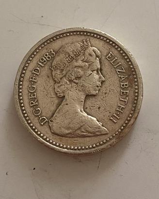 Moneta 1£ rara
