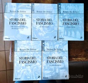 N. 5 Volumi STORIA DEL FASCISMO LA GUERRA 2004