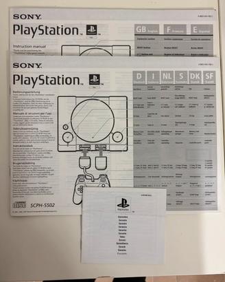 Manuale di istruzioni PlayStation 1
