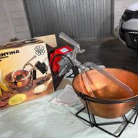 Paiolo con motore di rame