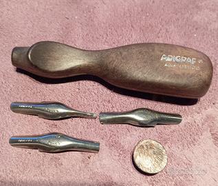 Adigraf manico anatomico vintage con tre sgorbie
