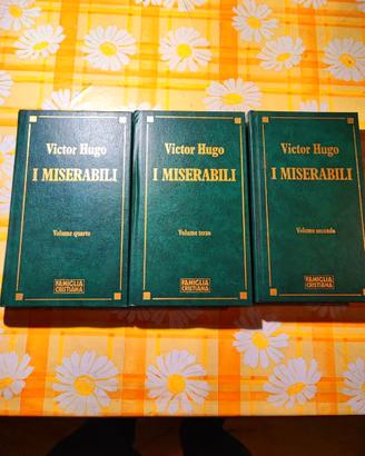 LOTTO 3 LIBRI I MISERABILI VICTOR HUGO OTT1MO
