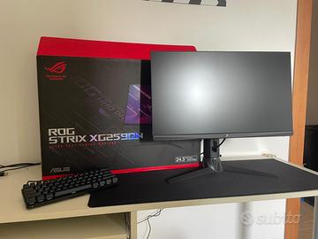 Monitor 360 hz Asus Rog 0,3 ms