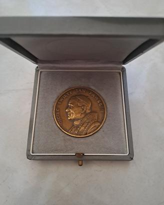 medaglia commemorativa Papa Giovanni Paolo II