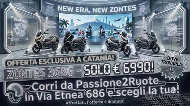 Zontes 368 G Nero Sabbia Grigio Verde Colori 2026 